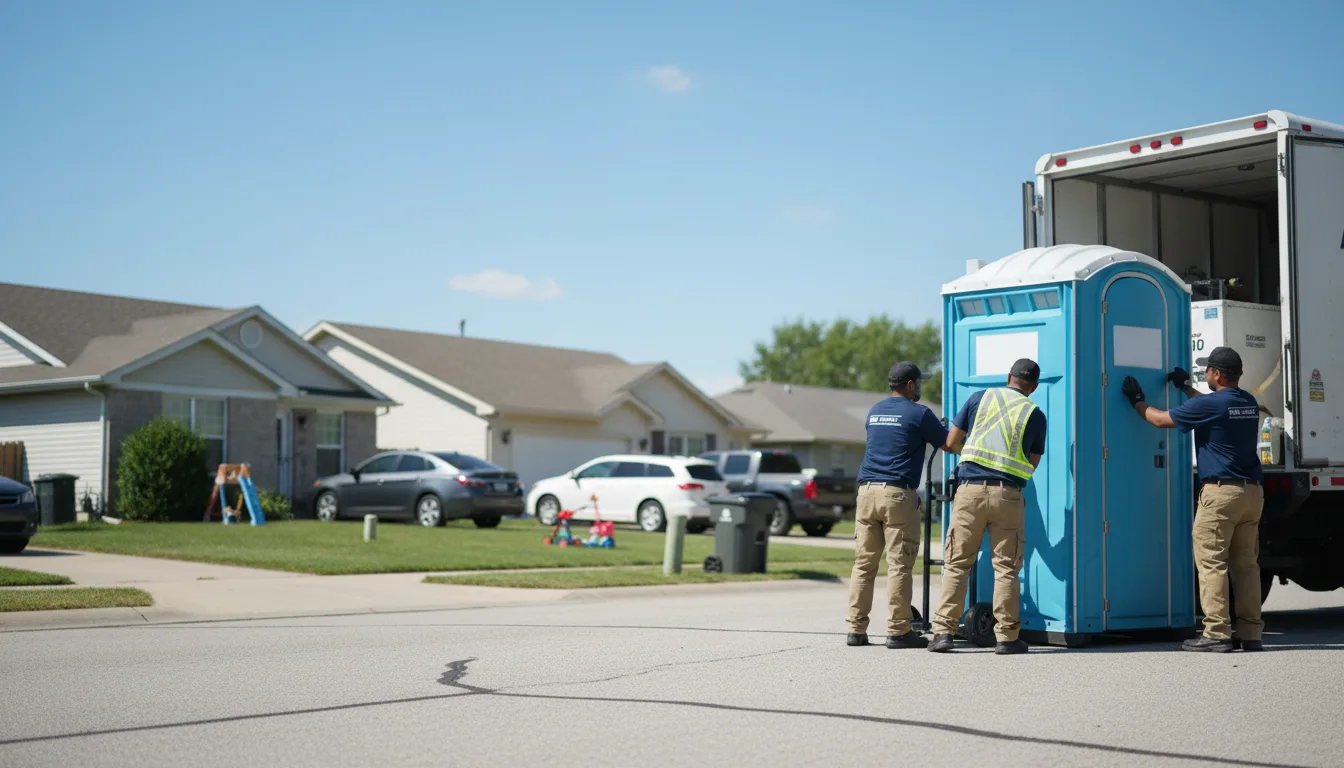 Standard Porta Potty Rentals in Ridge Farm, IL near me